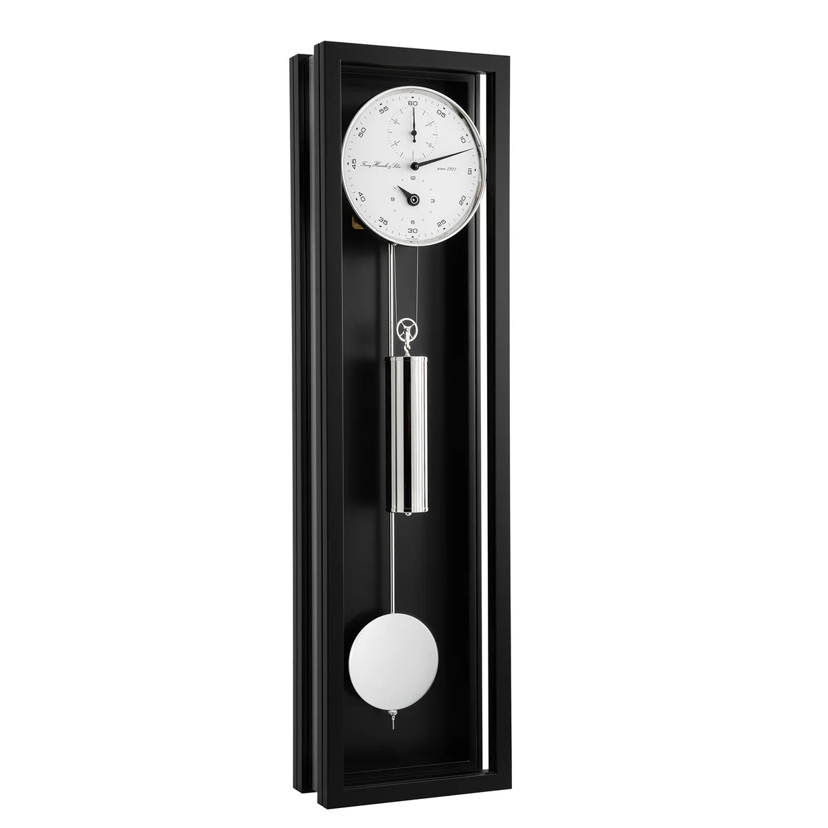 ヘルムレ 71007-740761｜31日巻き高精度のレギュレータークロック（機械式振り子時計／モダンデザイン）