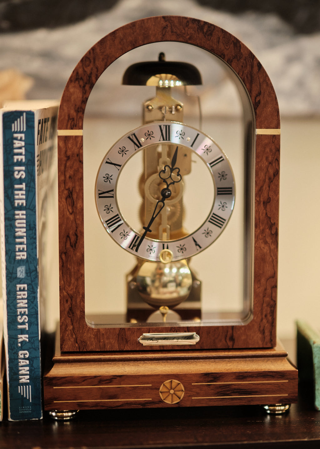 Hermle Tempus desk ONE 置時計 ヘルムレ機械式高級置き時計［hermle 22998］